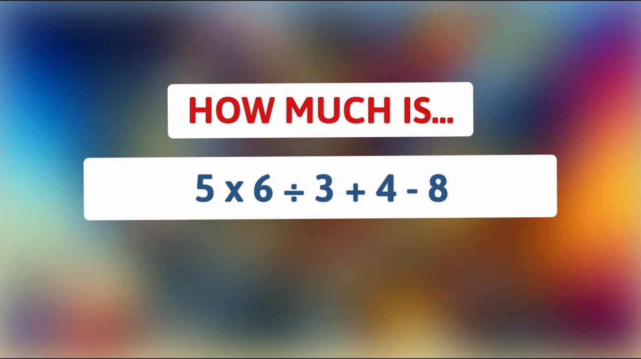\"Only Geniuses Can Solve This Seemingly Simple Math Riddle – Are You Up to the Challenge?\""