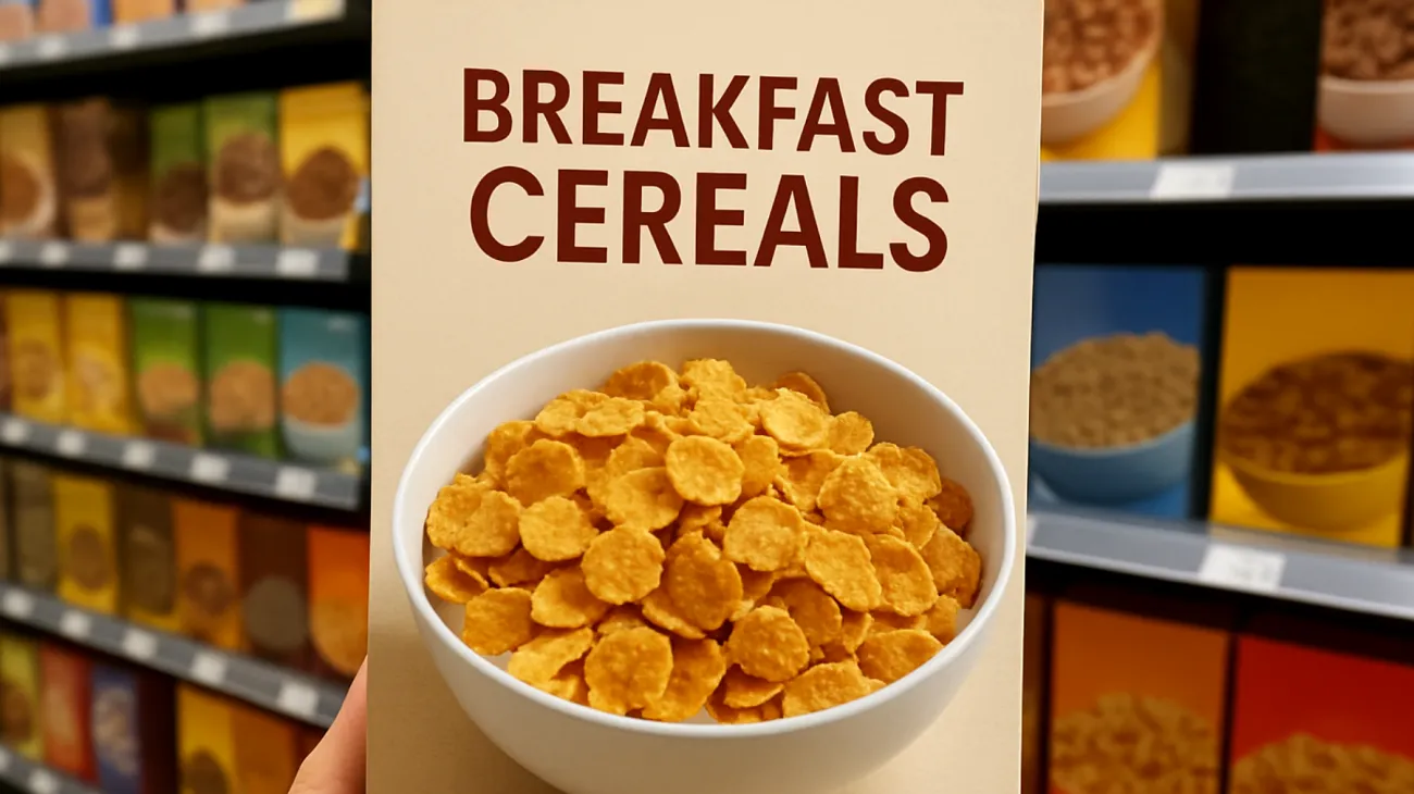 Breakfast cereals"