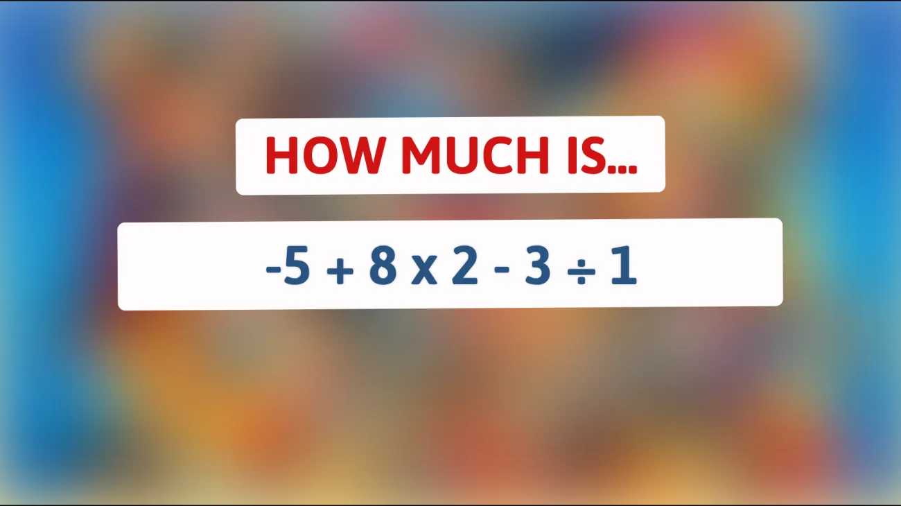 Can You Solve This Brain-Teasing Math Challenge That Only Geniuses Get Right?"