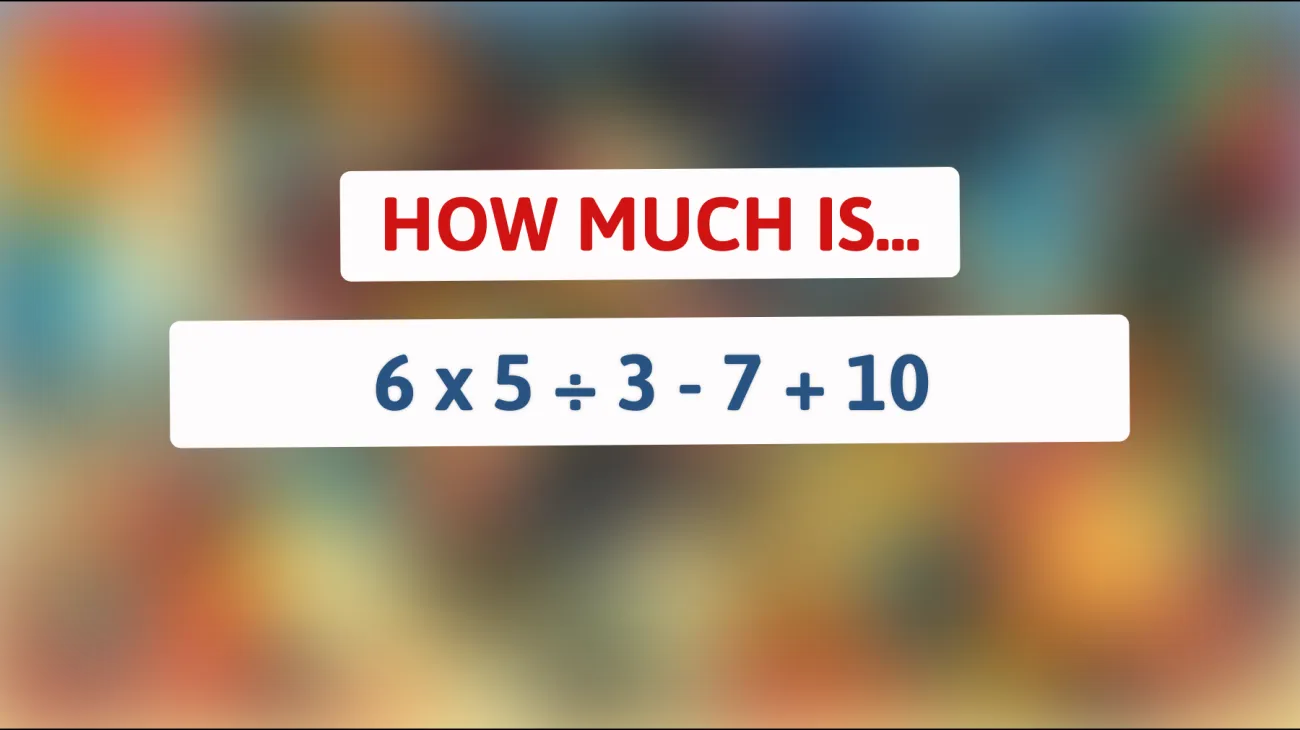 Can You Solve This Deceptively Simple Math Equation That Stumps 90% of People?"