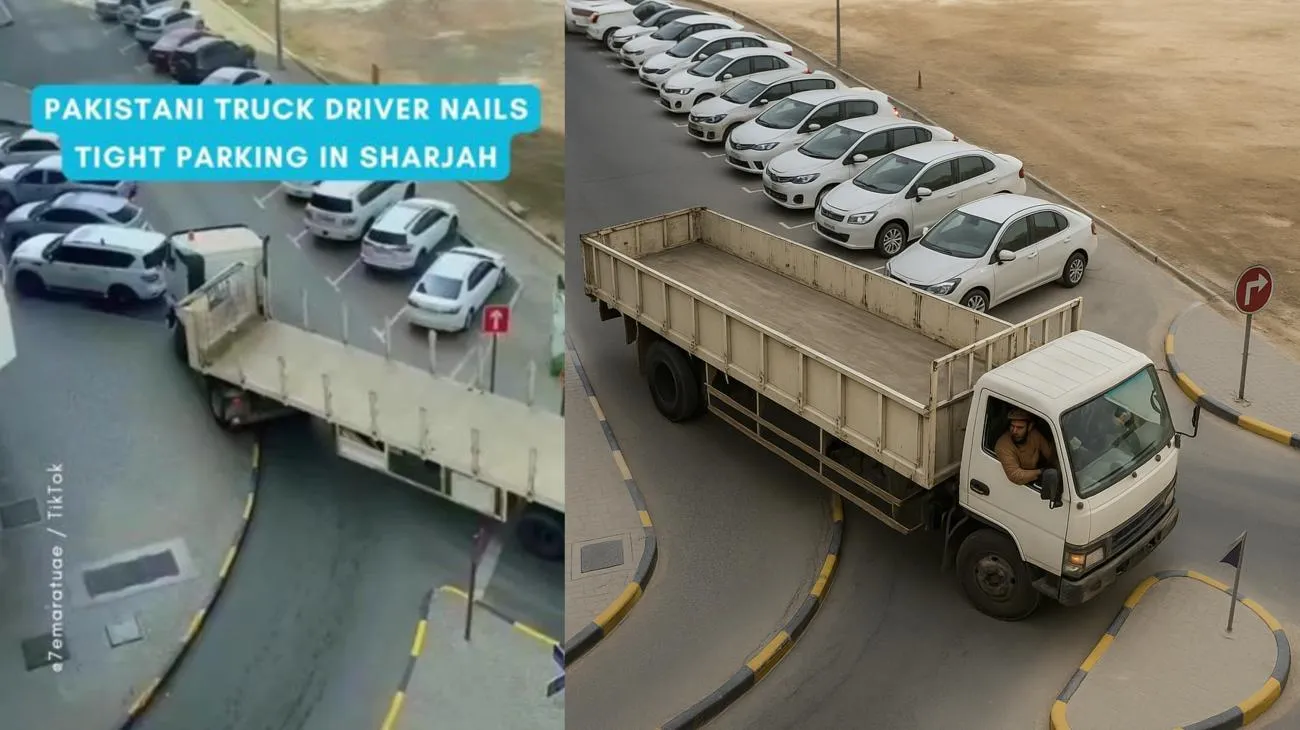 The way he made that look easy… insane 🫡 🎥: @7emaratuae / TikTok #gulfmoments #sharjah #uae #pakistani #uae #gcc"